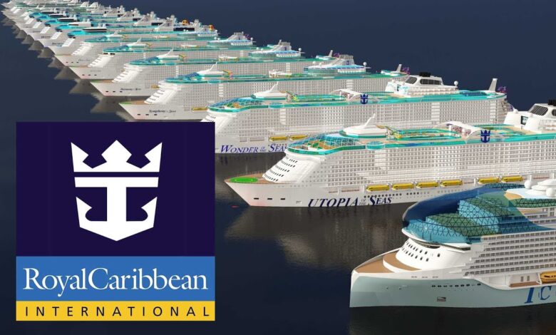 royal caribbean ships by size